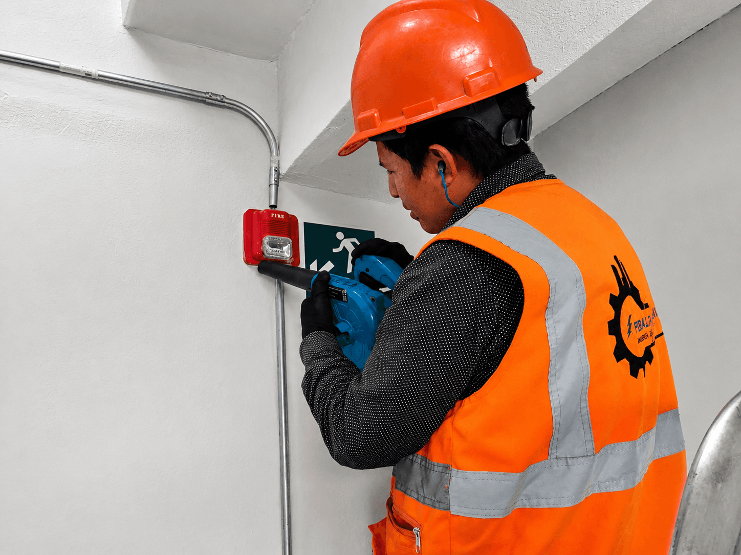 Proyecto Servicios Eléctricos - Alarma Contra Incendios de ingeniería - Vista principal