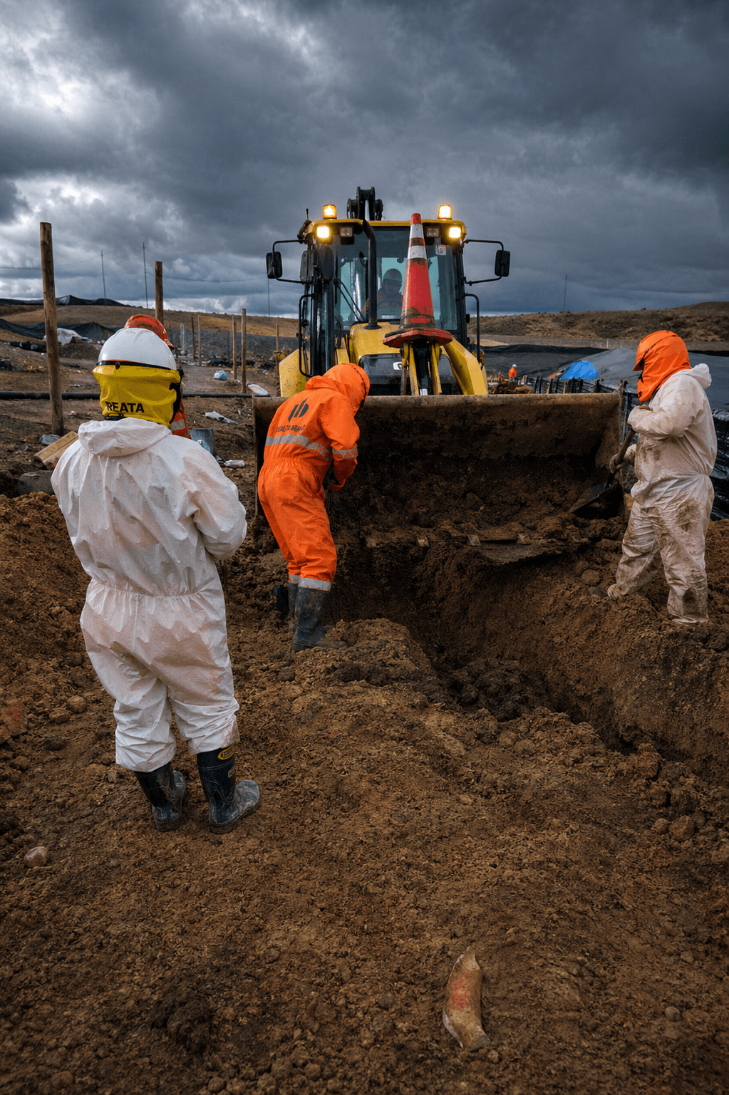 Proyecto Cierre de depósito de relaves Fase 02 - poza norte - Empresa Minera en Caylloma de ingeniería - Vista principal