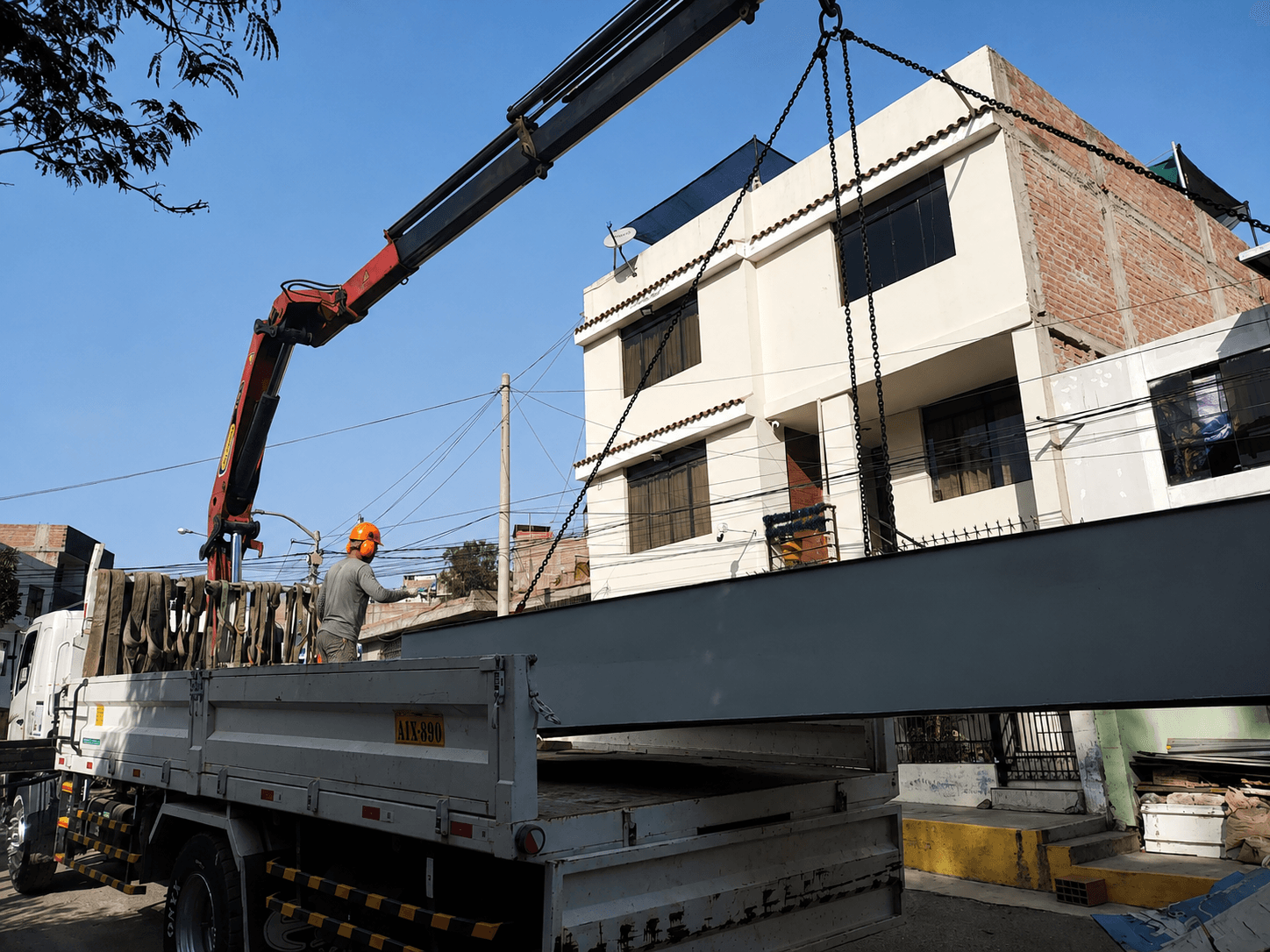 Proyecto Fabricación de Estructura Metálica de ingeniería - Vista principal
