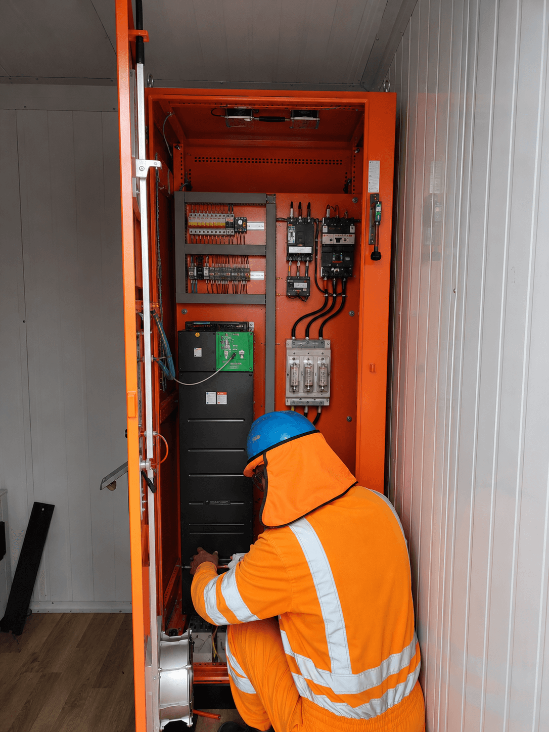 Fotografía de obra 3 del proyecto: Instalación de Red Eléctrica de Bombeo
