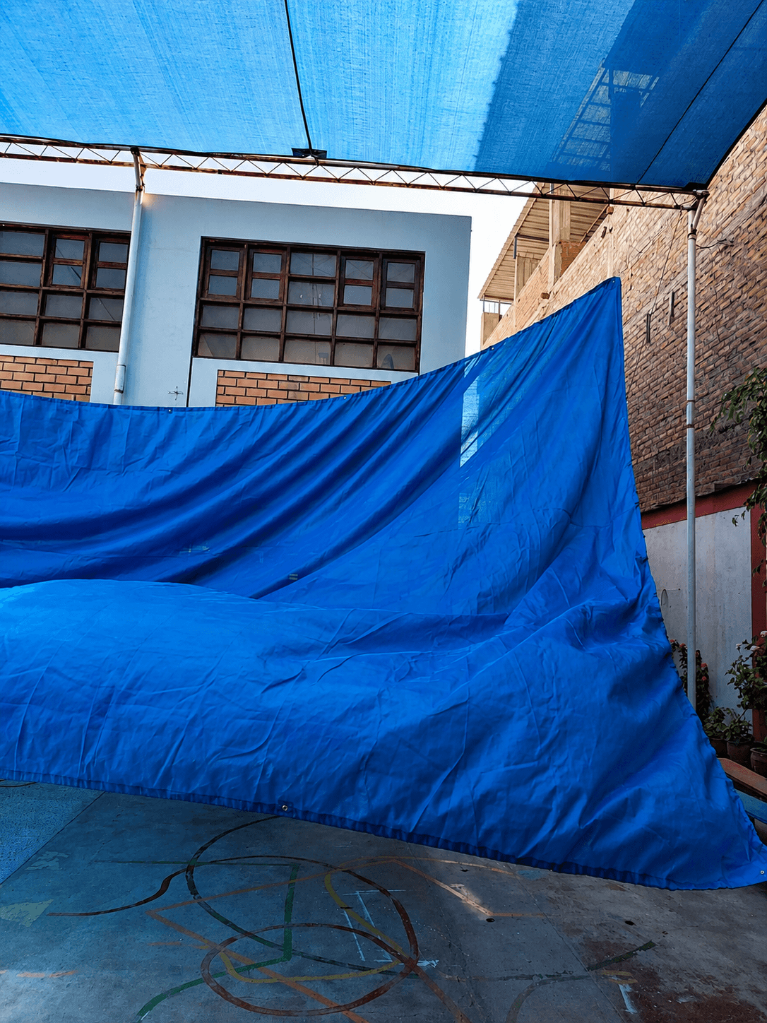 Fotografía de obra 2 del proyecto: Instalación de Malla Raschel - IE