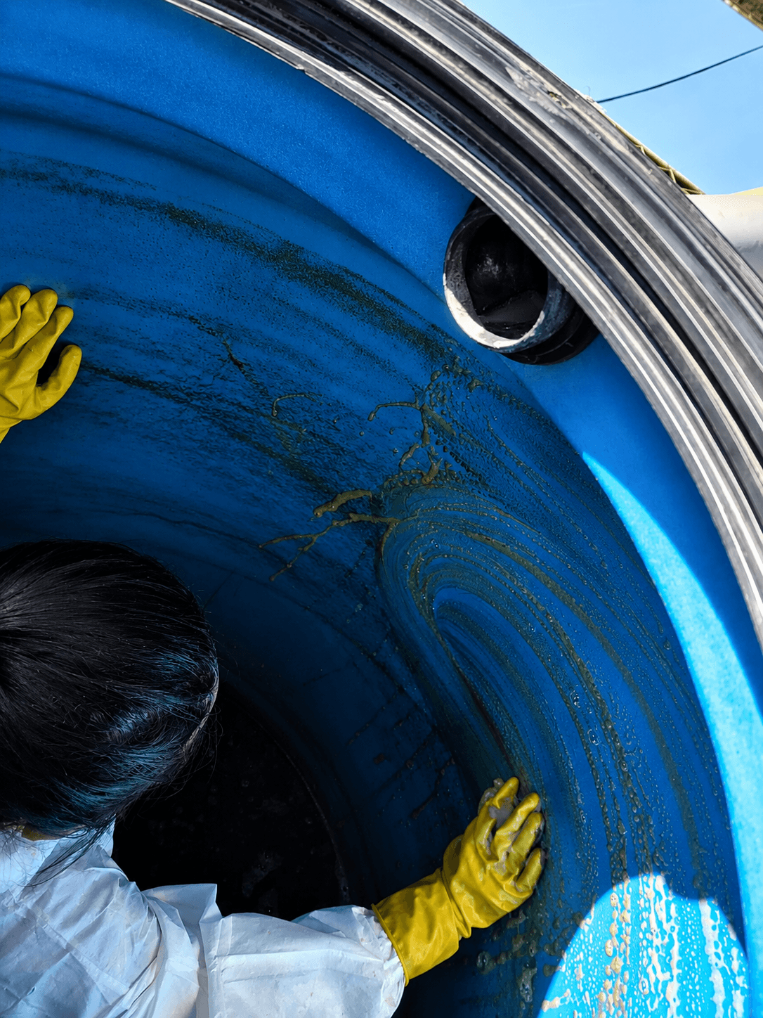 Fotografía de obra 3 del proyecto: Limpieza y Mantenimiento de Tanques